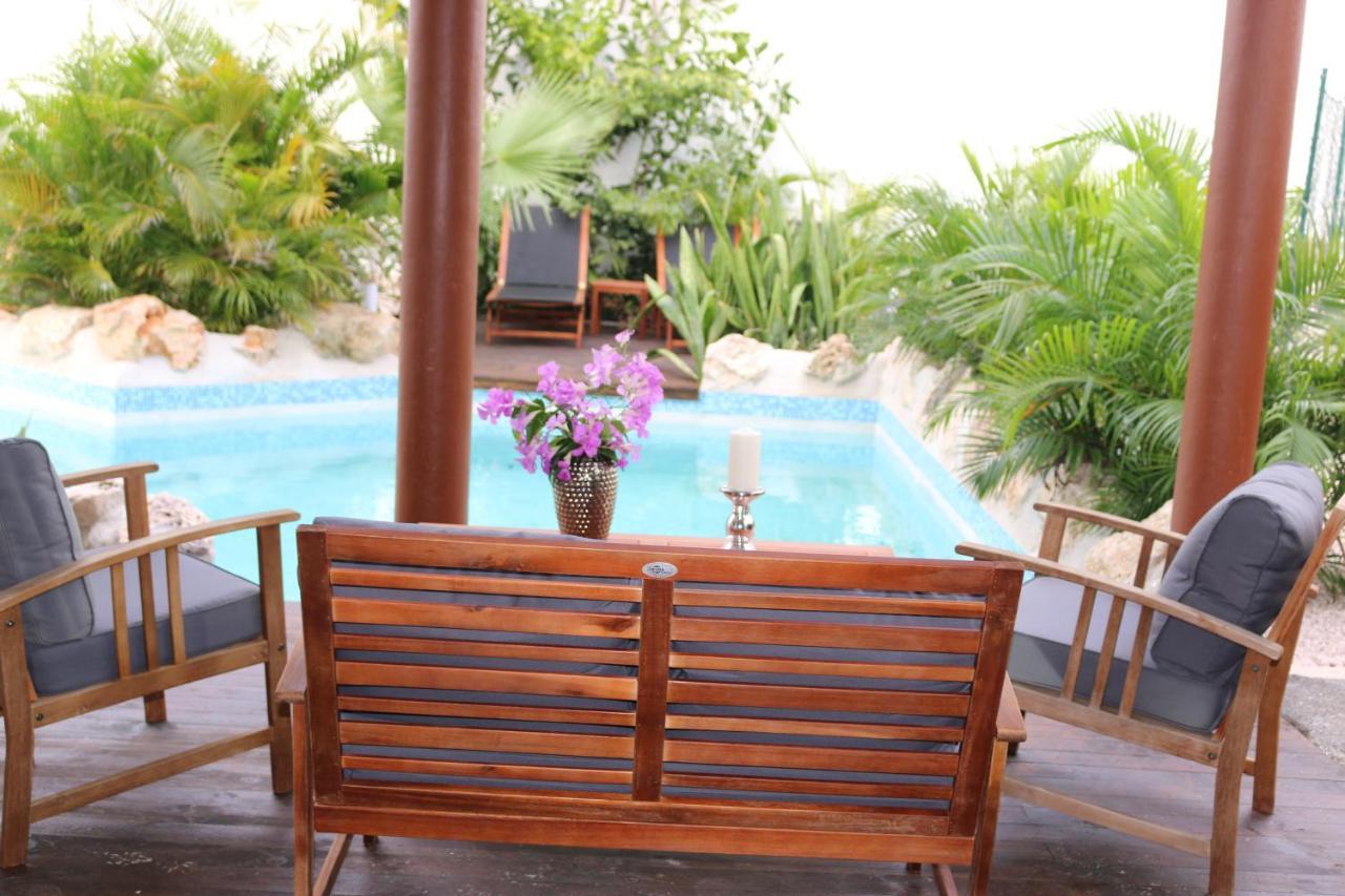 New House Tropic Paradise With Pool วิลเลมสตัด ภายนอก รูปภาพ